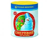 Батарея салютов Снеговой Р7212 купить от производителя Русский Фейерверк — Грязи