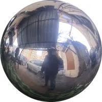 Шар ø 450 мм. полый полированный (517582) производство - сфера арт-объект пустотелая  в Грязях