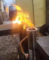 Газовая горелка 82 (517542) монтаж комплект ГВД 379 10 89 00 ПС ø мм. ветроустойчивая в Грязях