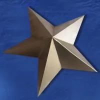 Звезда на обелиск латунь (197203) поставка - стела памятник ø 600 мм. пустотелая  в Грязях