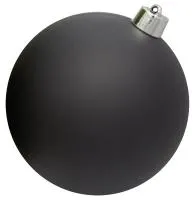 Металлический шар черный (518833) ∅ 750 мм. Грязи