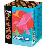 Батарея салютов Оригами ОС6221 купить от производителя Огненный Цветок — Грязи